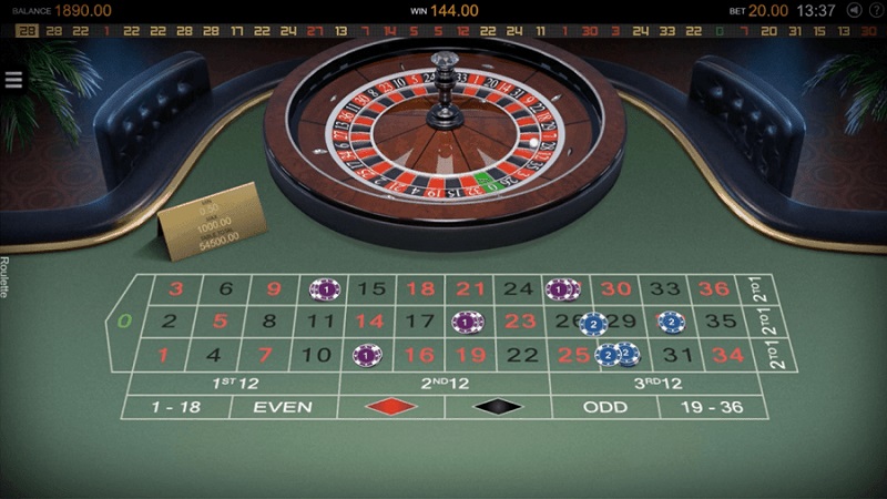 Đa dạng các hình thức đánh bài đổi thưởng tại roulette win79