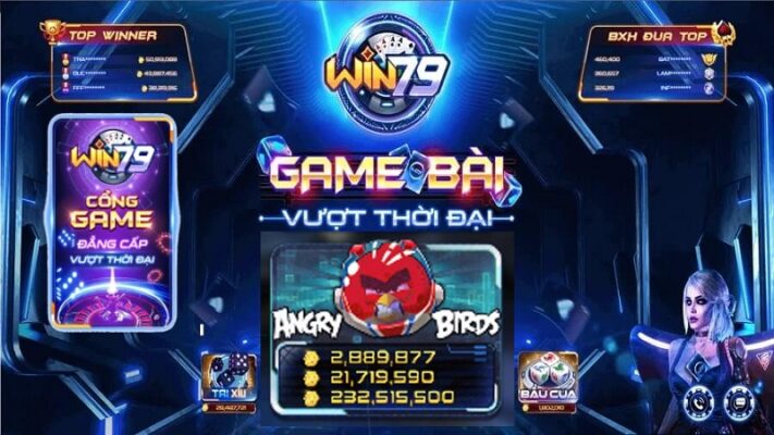 Giới thiệu game Angry Birds tại win79