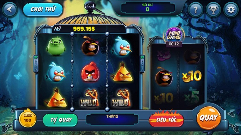 Tựa game Angry Birds cực hot tại win79