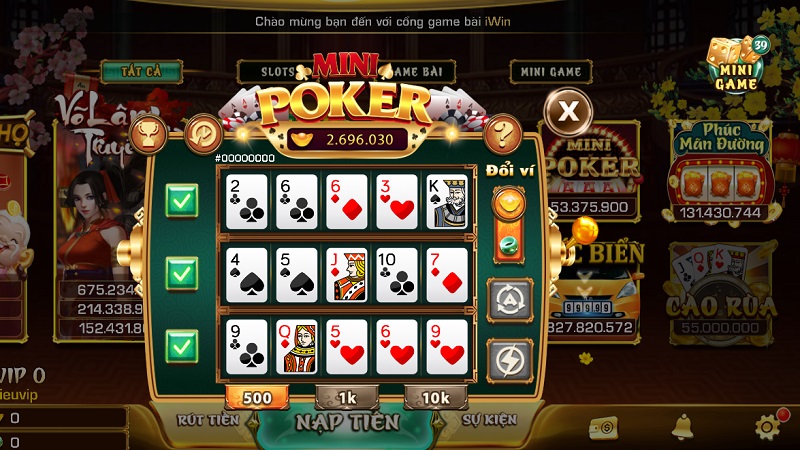 Tìm hiểu luật chơi mini poker tại Win79