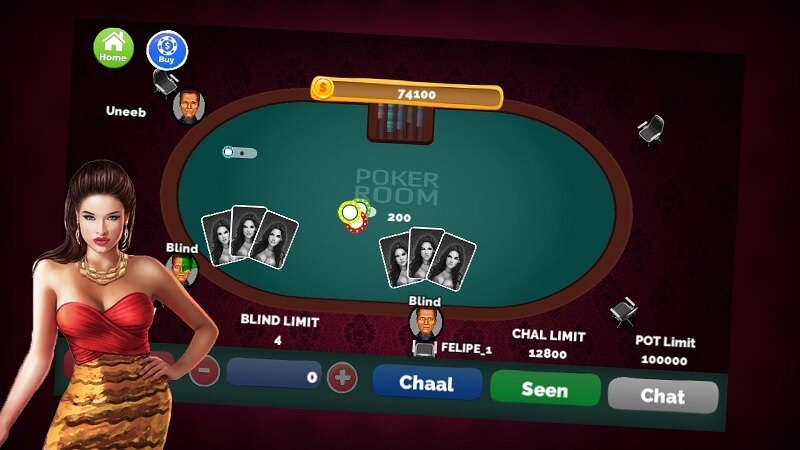 Các mức cược đa dạng trong game poker