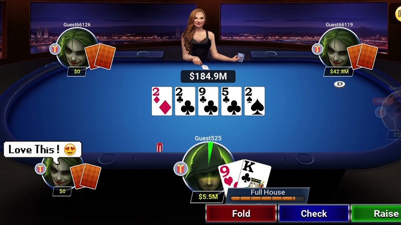 Chiến cược poker nạp tiền dễ dàng