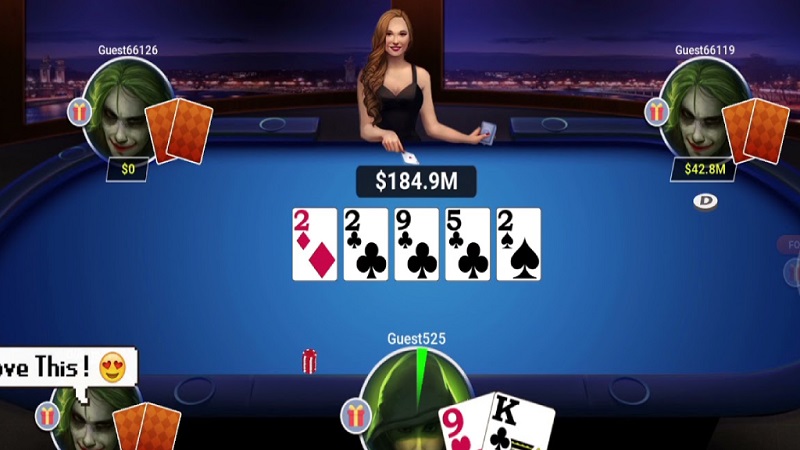 Luật chơi game poker đổi thưởng chi tiết
